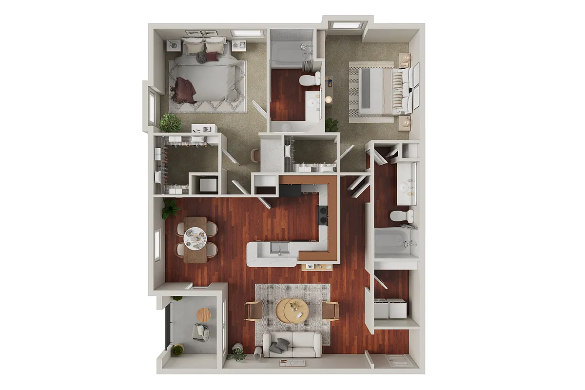 Floor plan B2R
