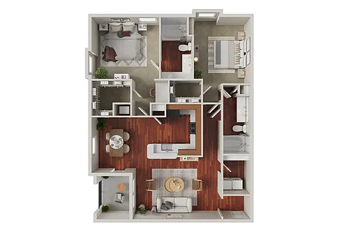 Floor plan B2R