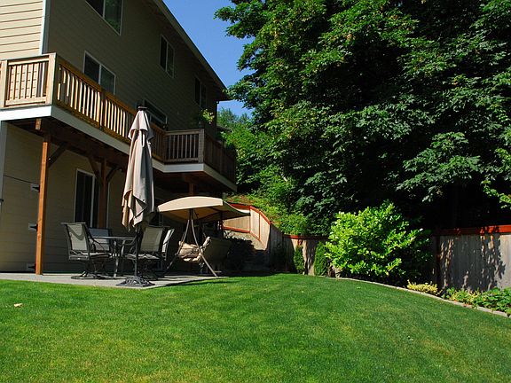 Back Yard Totally Fenced