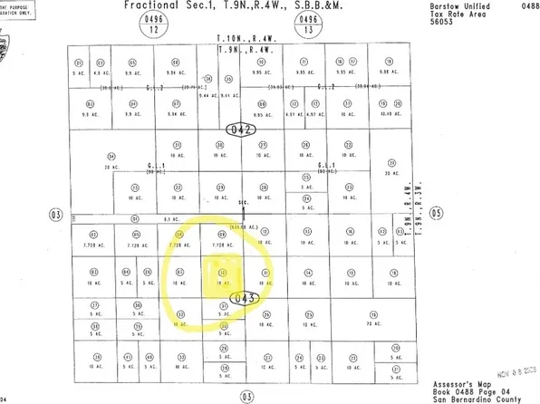 0 Off Helendale Rd #6, Hinkley, CA 92347