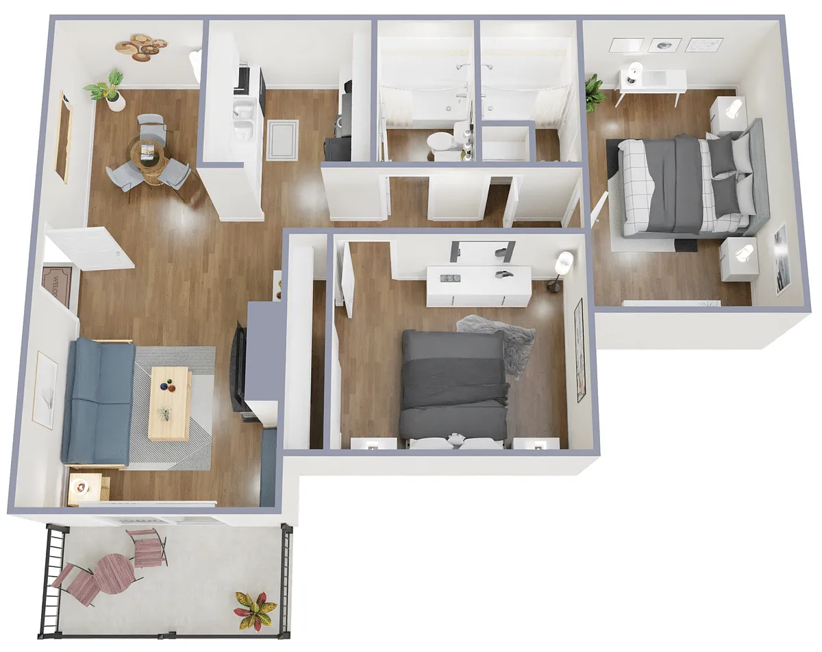 Floor plan B3D