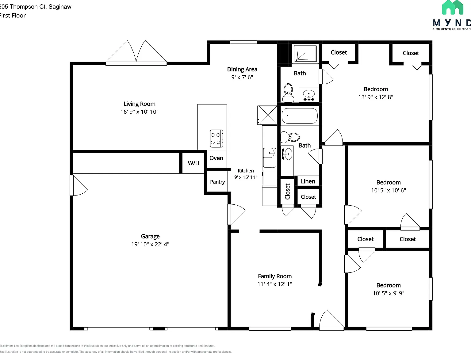 3 bed, 2.0 bath, 1292 sqft, $1,795 — Photo 4