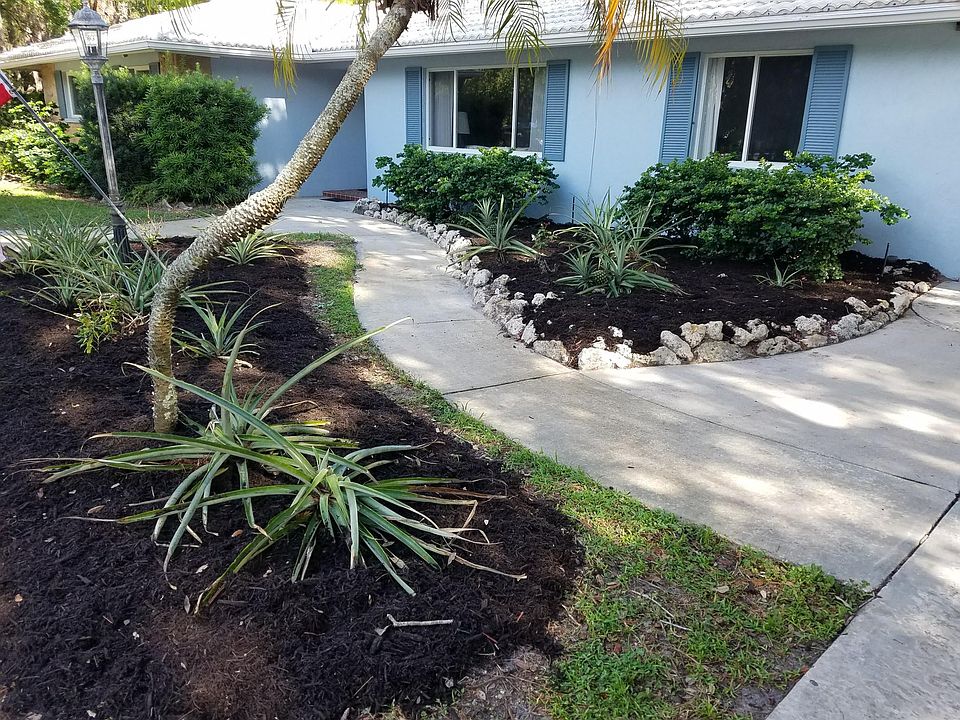 Front Island bed...