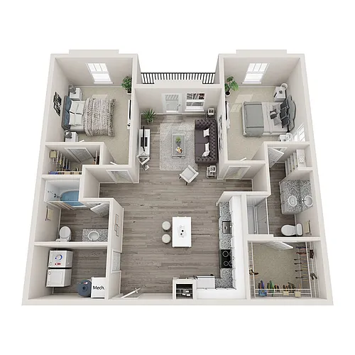 Floor plan B1