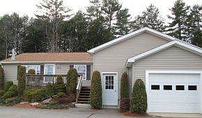 Front door and deck