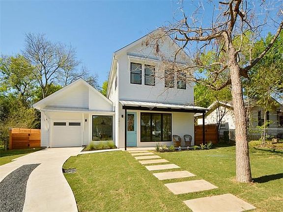 Modern farmhouse with contemporary details