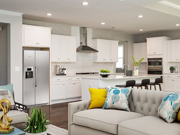 Living Space virtually staged