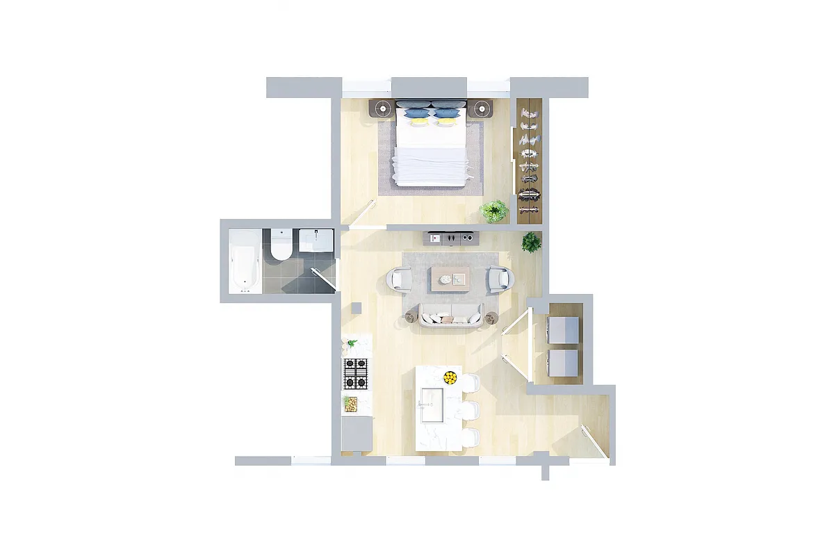 Floor plan 322