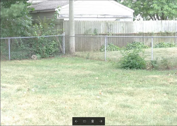 FENCED BACK YARD