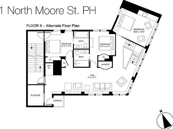 5th image of 1 N Moore St