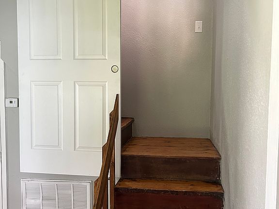Stairway leading upstairs