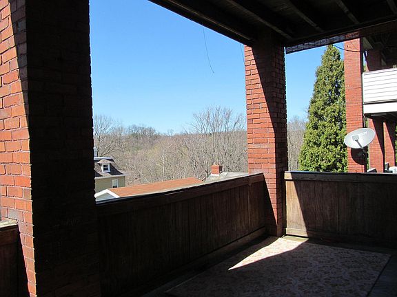 Enjoy the tranquil treetop view from your spacious back porch