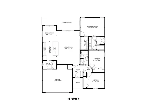 Floor plan WILLOW OAK