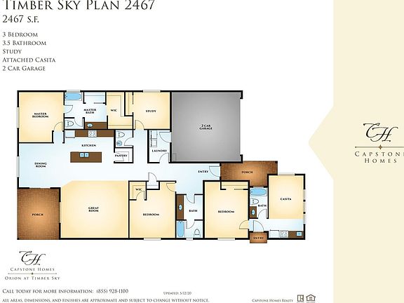 Timber Sky Floorplan 2467