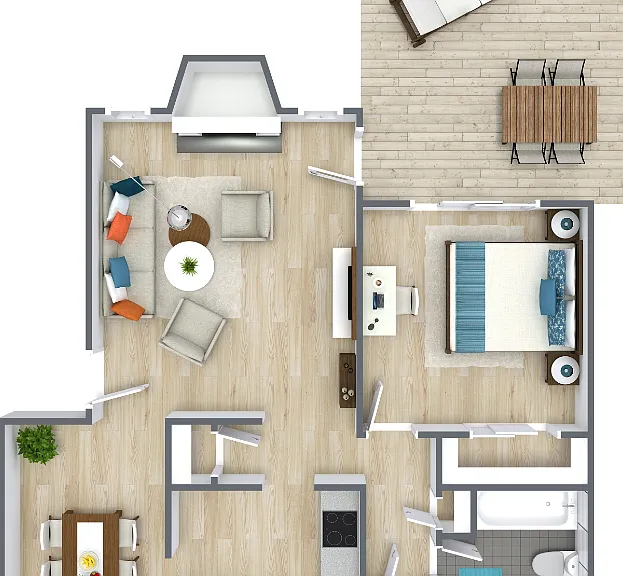 A1 Floorplan Diagram