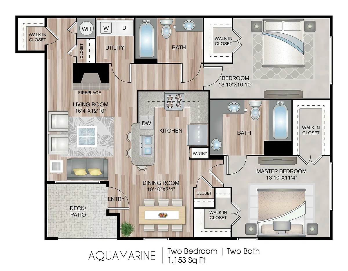 Floor plan Aquamarine