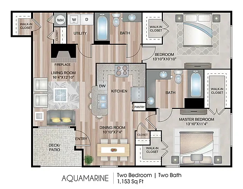Floor plan Aquamarine