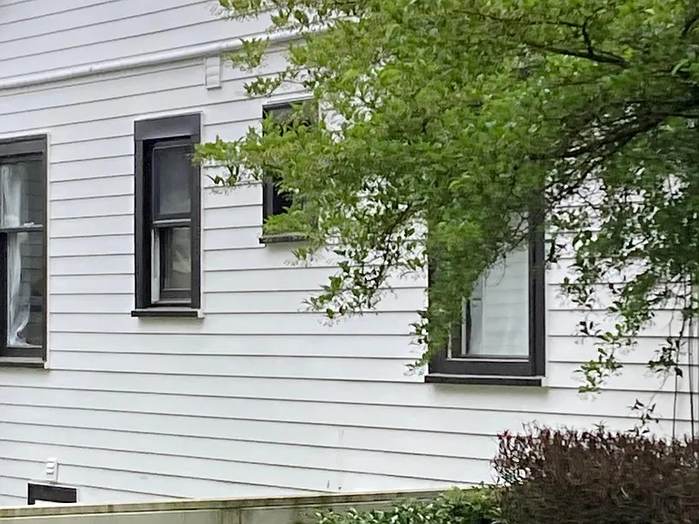 north side of house