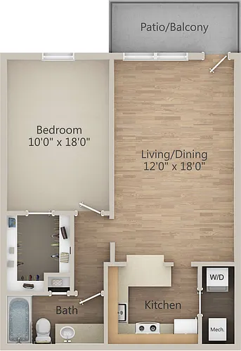 Floor plan Grand Haven