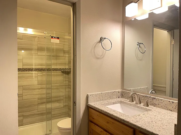 Remodeled bathroom