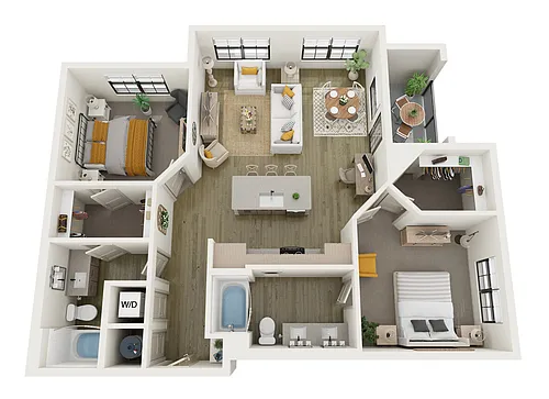 Floor plan The Sage