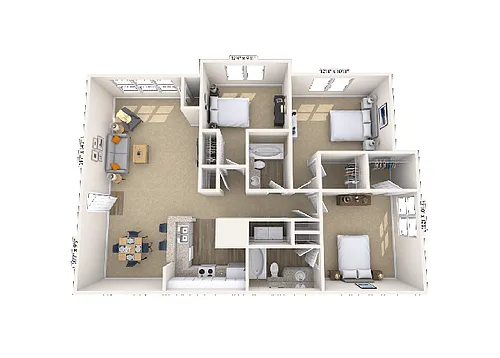 Floor plan 32B