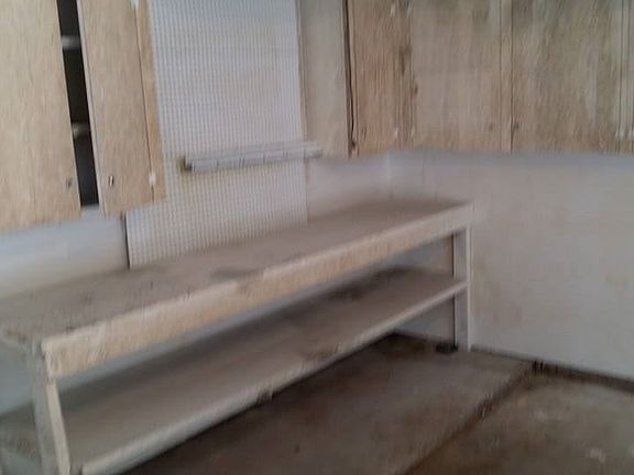 Workshop in garage