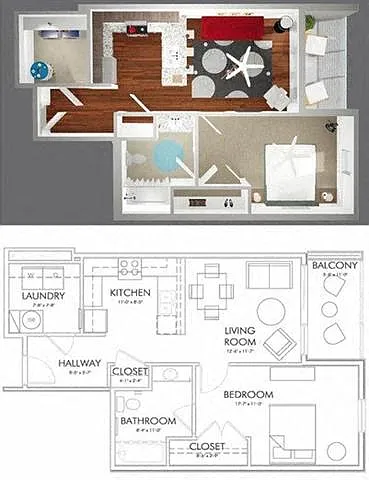 Floor plan 1 A1-F