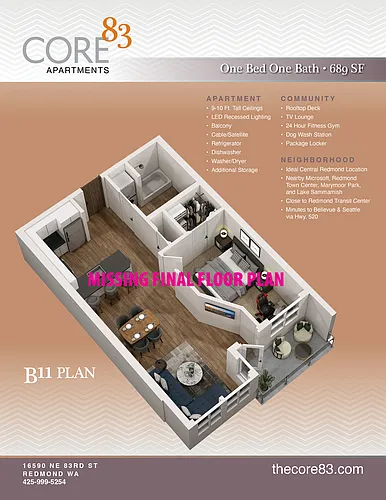 Floor plan B11