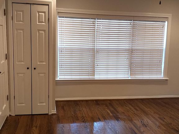 Living room with coat closet
