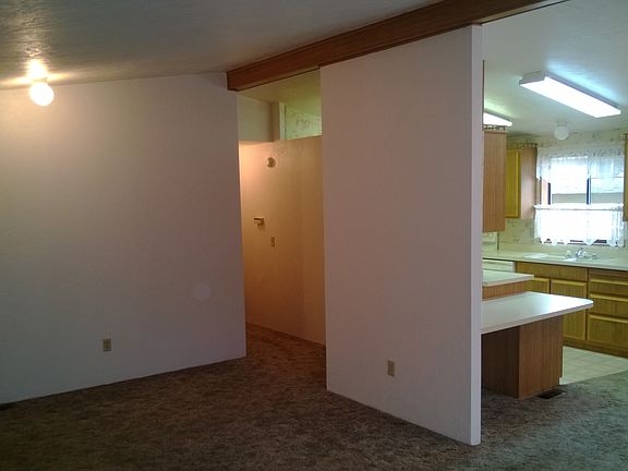 View: living room to kitchen