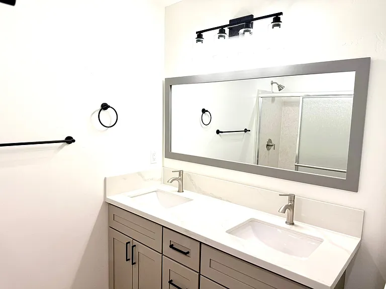 Upstairs unit - bathroom