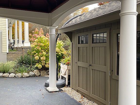 Carport and Utility Shed