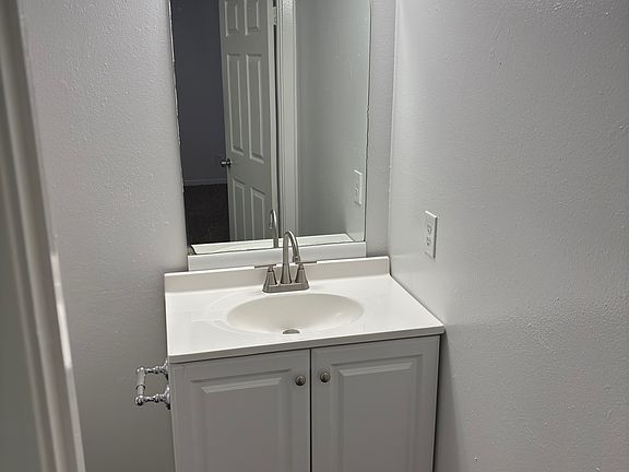 Hall half bathroom