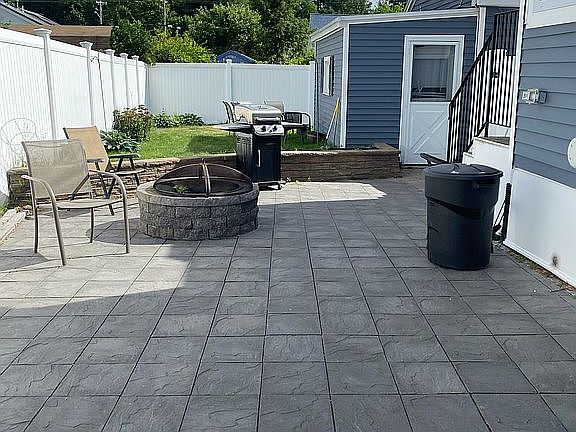 Back patio