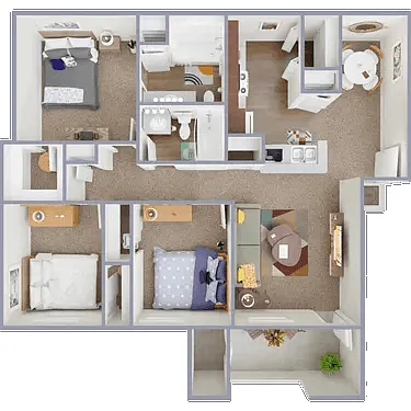 Floor plan C1