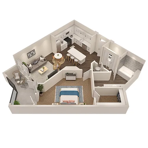 Floor plan LaSalle