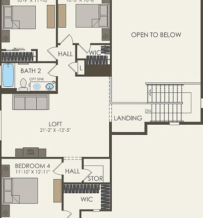 Second Floor 4 br 2.5 ba