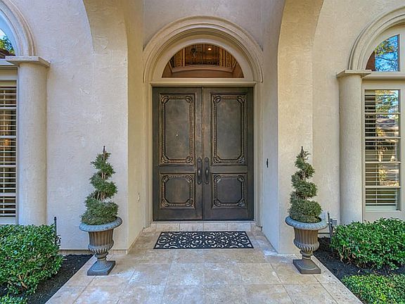 Exquisite double door entry!