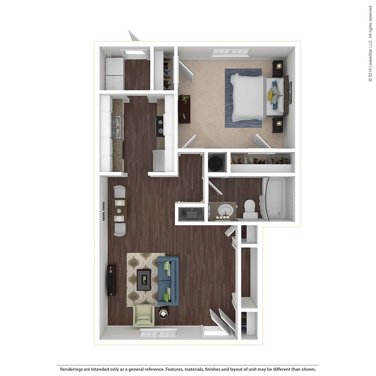 Floor plan 1X1