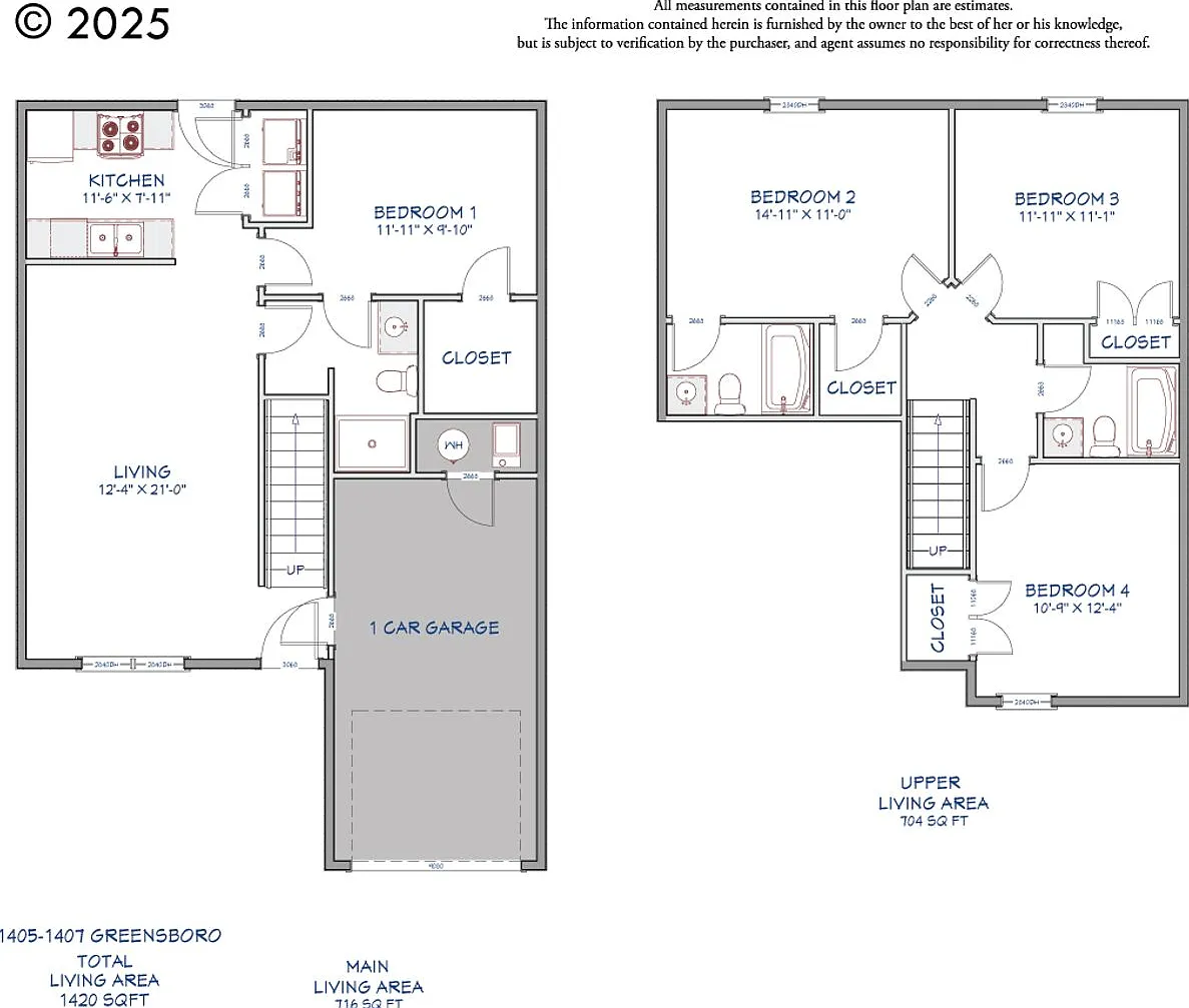 Large 4 bedroom Duplex — Photo 2