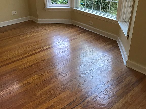 Living room bay window