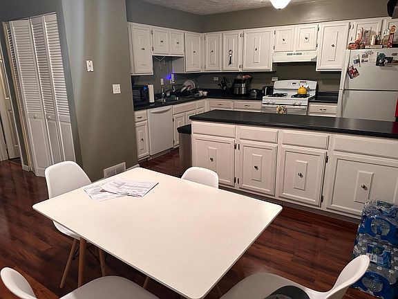 Open kitchen and dining