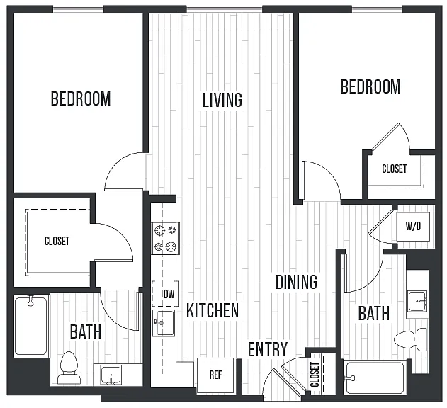 Floor plan Plan 2B