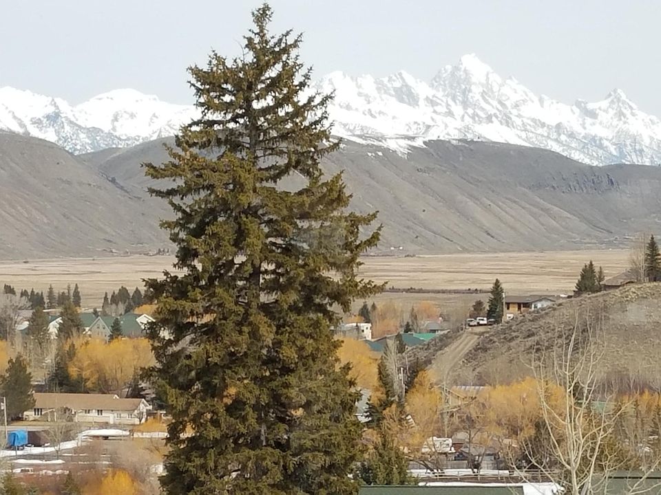 Teton view from Living Room window!