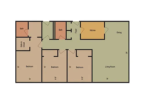 Floor plan ESPLANADE