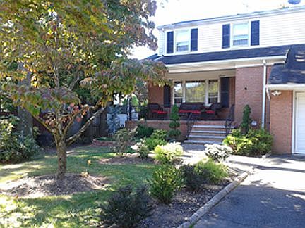 Fully landscaped front yard