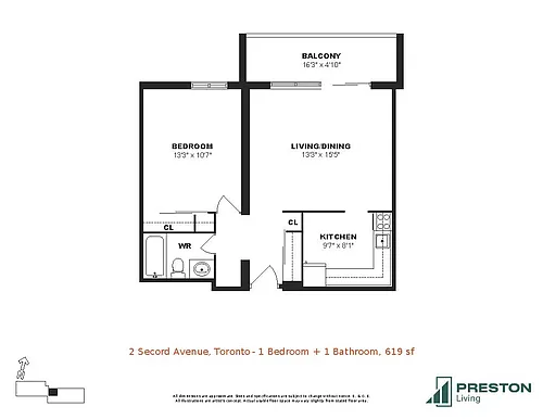 Floor plan 1110