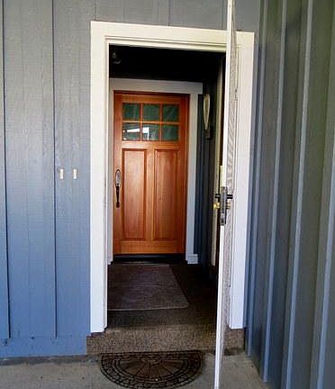 Entrance to front door