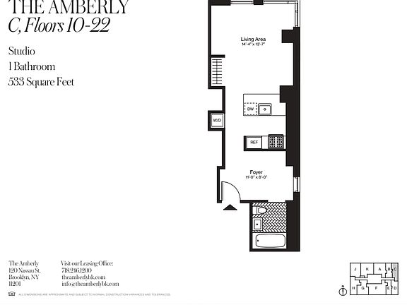 2nd image of 120 Nassau St APT 11C